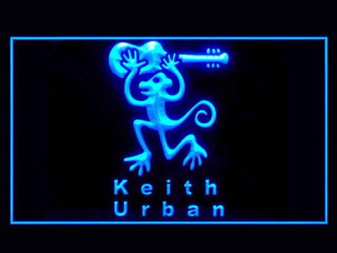 Keith Urban Monkey LED Sign -  Blue - TheLedHeroes
