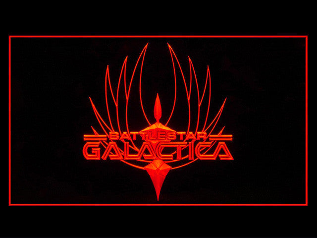 Battlestar Galactica Display LED Sign - Red - TheLedHeroes
