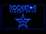 FREE Rockstar Energy Drink Logo LED Sign - Blue - TheLedHeroes