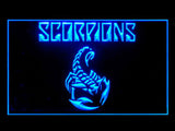 Scorpions 2 LED Sign - Blue - TheLedHeroes