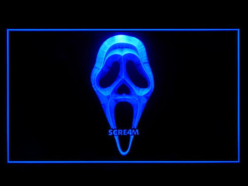 Scream 3 LED Sign - Blue - TheLedHeroes