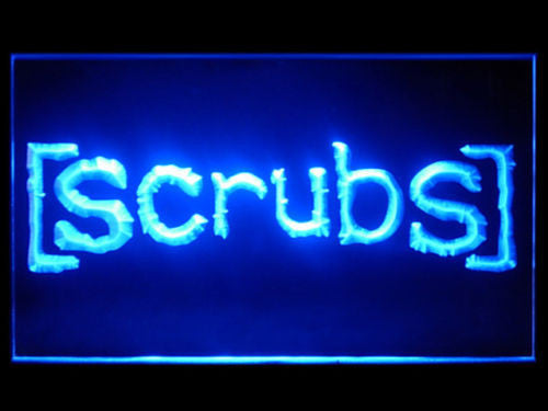 Scrubs LED Sign - Blue - TheLedHeroes