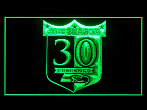 Seattle Seahawk 30th Anniversary LED Sign -  - TheLedHeroes