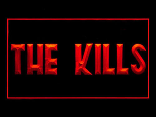 THE KILLS LED Sign - Red - TheLedHeroes