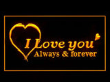 Tattoo I Love You Forever Valentine LED Sign -  - TheLedHeroes