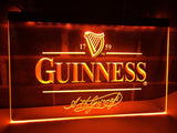 FREE Guinness Alec Arth LED Sign - Orange - TheLedHeroes