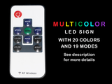 FREE Saab (2) LED Sign - Multicolor - TheLedHeroes