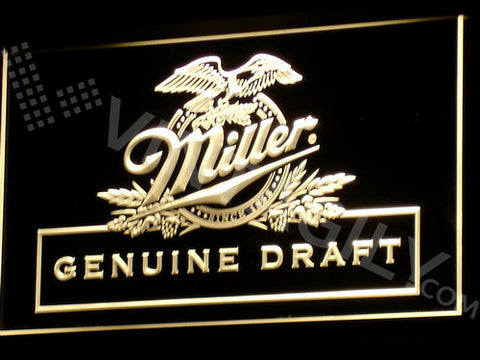 Miller LED Sign - Yellow - TheLedHeroes