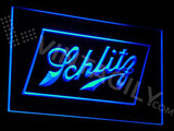 Schlitz LED Sign - Blue - TheLedHeroes