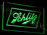 Schlitz LED Sign - Green - TheLedHeroes
