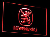 Lowenbrau Logo Beer LED Sign - Red - TheLedHeroes