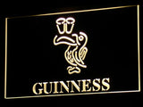 FREE Guinness Toucan (2) LED Sign - Yellow - TheLedHeroes