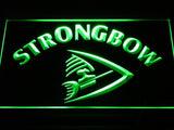 Strongbow Bar Beer Drink Pub NEW LED Sign - Green - TheLedHeroes