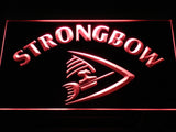 Strongbow Bar Beer Drink Pub NEW LED Sign - Red - TheLedHeroes