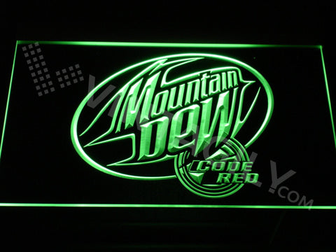 Mountain Dew LED Sign - Green - TheLedHeroes