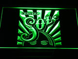 Cerveza Sol LED Sign - Green - TheLedHeroes