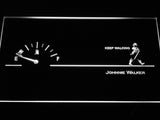 FREE Johnnie Walker Keep Walking Fuel LED Sign - White - TheLedHeroes