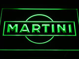 Martini Logo Beer Bar Pub LED Sign - Green - TheLedHeroes