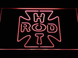FREE Hot Rod Cross Logo LED Sign - Red - TheLedHeroes