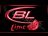 BL Lime LED Sign - Red - TheLedHeroes