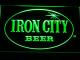 Iron City Beer LED Sign - Green - TheLedHeroes