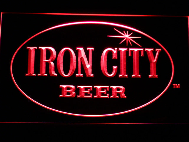 Iron City Beer LED Sign - Red - TheLedHeroes