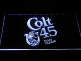 FREE Colt 45 Malt Liquor LED Sign - White - TheLedHeroes