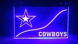 FREE Dallas Cowboys (6) LED Sign - Blue - TheLedHeroes