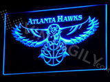 FREE Atlanta Hawks LED Sign - Blue - TheLedHeroes