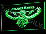 FREE Atlanta Hawks LED Sign - Green - TheLedHeroes