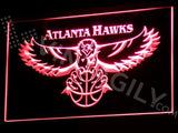 FREE Atlanta Hawks LED Sign - Red - TheLedHeroes