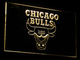 FREE Chicago Bulls LED Sign - Yellow - TheLedHeroes