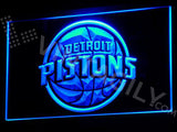 FREE Detroit Pistons LED Sign - Blue - TheLedHeroes