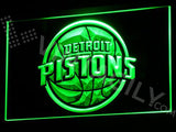 FREE Detroit Pistons LED Sign - Green - TheLedHeroes