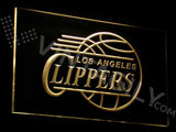 FREE Los Angeles Clippers LED Sign - Yellow - TheLedHeroes