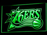 FREE Philadelphia 76ers LED Sign - Green - TheLedHeroes
