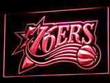 Philadelphia 76ers LED Sign - Red - TheLedHeroes