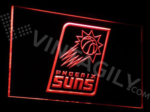 FREE Phoenix Suns LED Sign - Red - TheLedHeroes
