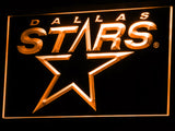 FREE Dallas Stars LED Sign - Orange - TheLedHeroes