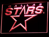 FREE Dallas Stars LED Sign - Red - TheLedHeroes