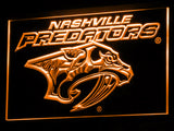 FREE Nashville Predators LED Sign - Orange - TheLedHeroes