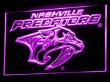 FREE Nashville Predators LED Sign - Purple - TheLedHeroes