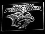 FREE Nashville Predators LED Sign - White - TheLedHeroes