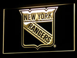 FREE New York Rangers (3) LED Sign - Yellow - TheLedHeroes