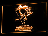 FREE Pittsburgh Penguins LED Sign - Orange - TheLedHeroes