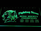 Fighting Sioux 2016 Chaimpions LED Sign - Green - TheLedHeroes