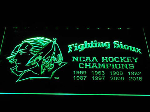 Fighting Sioux 2016 Chaimpions LED Sign -  - TheLedHeroes
