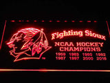 Fighting Sioux 2016 Chaimpions LED Sign - Red - TheLedHeroes