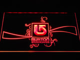 FREE Burton Snowboards LED Sign - Red - TheLedHeroes