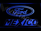 Ford Mexico LED Neon Sign Electrical - Blue - TheLedHeroes